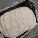 Bedsure Electric Blanket Twin - Soft Flannel Heated Blanket, Fast Heating with 10 Time Settings & 6 Heat Settings, Warm Gift for Grandma (62x84 inches, Cream)