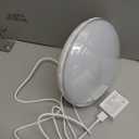 Smart Sunrise Alarm Clock with No Signup APP Control & Wake-Up Light, 4 Alarms, White Noise, FM Radio, Wireless Speaker, White