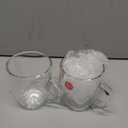 Bodum 10oz Bistro Double Wall Insulated Mug, High-Heat Borosilicate Glass, Set of 2, Clear