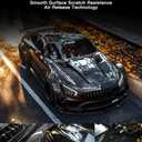 3D Carbon Fiber Car Vinyl Wrap Film - 24"x60" (2ft x 5ft) Durable Easy Application Automotive Wrapping Film Roll for Car, Truck Bed, Boat, Vehicle (Carbon Fiber Black) (EXP 12/02/26)