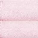 GLAMBURG 100% Cotton 2 Pack Oversized Bath Towel Set 28x55 Inches, Ultra Soft Highly Absorbant Compact Quickdry & Lightweight Large Bath Towels, Ideal for Gym Travel Camp Pool - Pink