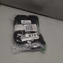 Nike Unisex Adult Everyday Cushioned Training Ankle Socks (6-Pack) (Large, Black/White)