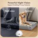 AEZ Pet Camera 1080P HD Lens Cat/Dog Camera Robot,Indoor Movable with Auto-Recharge, 2-Way Audio,Blinky Bot with Night Vision,Smart App Control for Cats/Dogs/Baby/Elderly (SD/Cloud Storage)