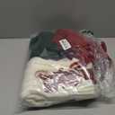 6PACK LumaBria18Inch Cable Knitted Personalized Christmas Stockings, Personalized Hanging Stockings for Holiday Party, Christmas Tree, and Family Home Decor in Red, White, Green