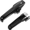 YARNOW Pressure Cooker Handle Universal, Anti-Scalding Plastic Replacement Handles for Pressure Cooker Lid and Body, Black, Kitchen Accessories for Safe Cooking