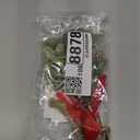 Mistletoe Christmas Decor, Artificial Hanging Mistletoe Picks with Velvet Bow Berries,Like Real Christmas Kissing Ball Ornaments for Kitchen Doorway Decorations