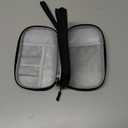 FYY Travel Cable Organizer Pouch Electronic Accessories Carry Case Portable Waterproof Double Layers All-in-One Storage Bag for Cord, Charger, Phone, Earphone Black, Small 