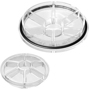 Replacement 357151 Pump Lid with O-Ring Pool Pump Lid Replacement for Pentair Whisperflo, IntelliFlo VS, VS 3050, VF, VST and VS+SVRS high performance pumps See-Through Clear Pool Pump Cover Lid, 357151 & 350013 - Lid with O-Ring