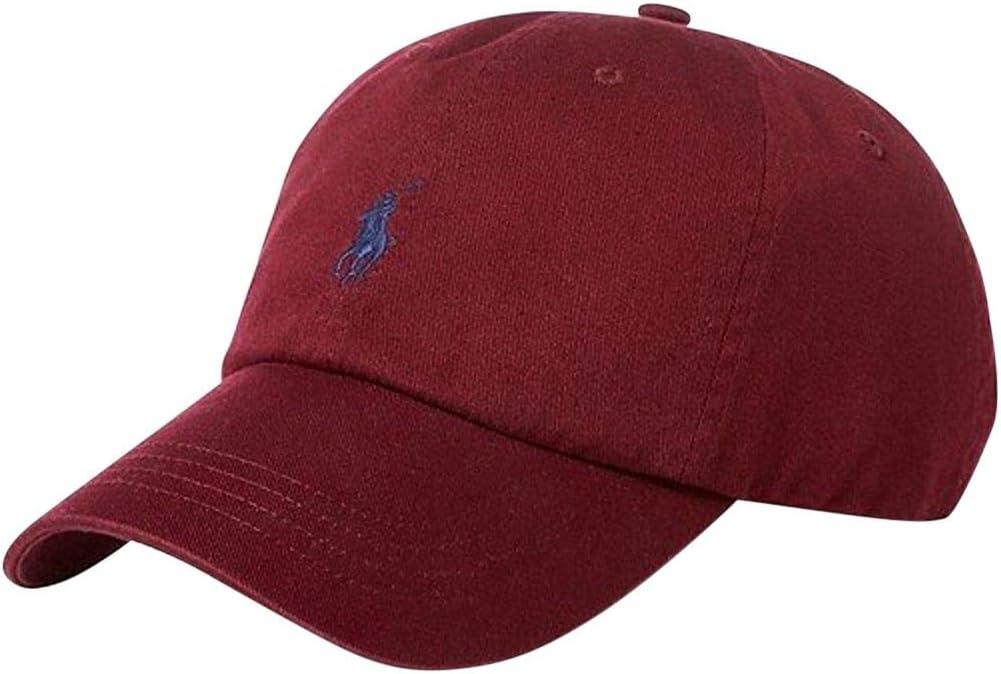 Polo Ralph Lauren Men's Cotton Chino Hat (Red)
