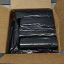 Delxo 30-33 Gallon Trash Bags, 250 Count  Medium Duty Garbage Bags, Thick, Durable & Puncture-Resistant Plastic Bolsas para basura, Perforated Design Made in USA for Kitchen, Yard, Office (Black)