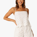 Petal & Pup womens Violet Short Set Size L, Top Only