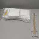 WOPITUES Floating Shelves for Wall with Cube Shelf, Wall Shelves with Metal Rail for Decor, Bathroom Organizers and Storage, Over Toilet Shelves for Bathroom, Toilet Paper-White&Gold (15.7 inch)