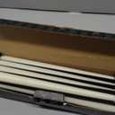 CANDWAX Candle Set of 12 Ivory Taper Candles 12 inch - No Drip and Ideal for Wedding Use - Long Burning and Unscented Candlesticks - Ivory Candles