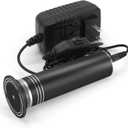 Upgraded Electric Callus Remover for Feet (Adjustable Speed) Professional Electric Foot File Foot Sander Foot Grinder for Dead Skin Pedicure Tools with 60 Replaceable Sandpaper, Black