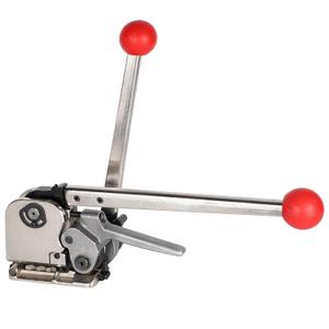 UpJiaFlarish Stainless Steel Banding Tool,Strapping Tool & Banding Stapping Kit - Tensioner & Crimper & Cutter Combination Set and No Buckle Needed Metal Packaging Width 1/2-3/4 inch