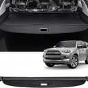 AUXKO Retractable Cargo Cover for Toyota 4Runner 2024-2010, Trunk Cargo Cover Luggage Security Shade Cover for 2024 2023 2022 4Runner Shielding Shade Anti-Peeping Luggage Privacy Screen, Carbon Fiber