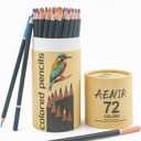 Colored Pencils for Adult Coloring Books, 72 Colors Drawing Pencils with Oil-Based Cores, Professional Art Supplies for Artists, Coloring Pencils for Adults, Color Pencils Set for Beginners and Teens.