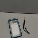 Red2Fire for iPhone 15 Pro Max Case Waterproof, [Built-in Screen Protector & Camera Protector][Compatible with MagSafe][Full Body Shockproof][IP68 Waterproof][Dustproof] Phone Case 6.7" Blue/Clear