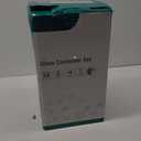 HOMBERKING 10 Pack Borosilicate Glass Meal Prep Containers with Locking Lids, Glass Food Storage Containers Set, Airtight Lunch Bento Boxes, BPA-Free & Leak Proof, 36oz & 14oz, Freezer, Oven Safe (Black)