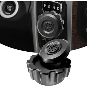 Upgrade Shift knob, 81166 Aluminum Auto Trans Shift Lever Knob,Compatible with 2013-2018 Ram 1500 Accessories (Black)
