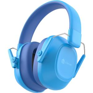 iClever Noise Cancelling Headphones for Kids Adults, SNR 29dB Safety Noise Reduction Ear Muffs for Autism Sensory &Concentration Aid, Ear Hearing Protection for Fireworks/Event/Monster Jam/Concert