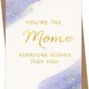 3 x Cheerin Sweet Birthday Cards for Mom – Sentimental Card for Mum with Envelope from Daughter or Son – Heartfelt Card for Stepmom, Grandma or Mother Figures – 5x7 Inch
