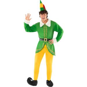 Morph Adult Elf Costume - Christmas Elf Costume for Men (Large)