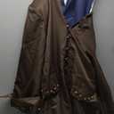 Men's Medieval Pirate Jacket Steampunk Coat Captain Adult Halloween Cosplay Costume Deluxe Set, Size XXL