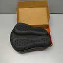 Foldable Passenger Motorcycle Gel Rear Seat Cushion, 3D-Honeycomb Structure Shock Absorption & Breathable Motorcycle Gel Seat Rear Pad for Long Rides (S)