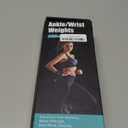 Frelaxy Ankle Wrist Weights for Women Men Kids, Comfy& Adjustable Leg Arm Weights Set for Walking, Gym, Yoga, Pilates, Dance, Cardio & Strength Training 3lbs 1 Pair (Black/White)