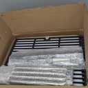 Hiorucet Grill Grate Kits for Charbroil 463268007, 463268008, 463268606, 463268706, 463248108, Cooking Grates, Heat Plate Shields, Burner Tubes and Carryover Tube for Charbroil Grill Replacement Parts