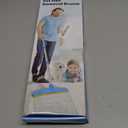 3 in 1 Carpet Rake Kit for Pet Hair Removal Tool - 45 Adjustable Long Handle Pet Hair Remover, Reusable Carpet Scraper Dog Cat Deep Hair Cleaner Remover Tool for Rugs, Mats, Couch, Furniture (Blue)