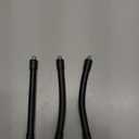 PATIKIL 6" Gooseneck, 3Pcs 1/4"-20 Male to Male Thread Metal Universal Hose Flexible Arm Gooseneck Tube Extension Holder for Action Camera, Phone, Microphone, Black