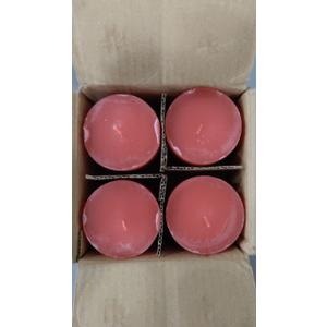 Set Of 4 Red Candles