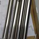 Double Towel Bar, 24Inch Towel Rack for Bathroom, Stainless Steel Double Bath Towel Bar, Wall Mounted Towel Holder, Double Towel Rod Towel Rail Hanger for Wall, Kitchen (Brush Nickel)