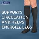 JOBST ACTIVA Sheer 20-30 mmHg Compression Socks Knee High Closed Toe