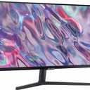 SAMSUNG 34" ViewFinity S50GC Series Ultra-WQHD Monitor, 100Hz, 5ms, HDR10, AMD FreeSync, Eye Care, Borderless Design, PIP, PBP, LS34C502GANXZA, 2023, Black