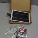 ECO-WORTHY Solar Battery Charger 12 Volt Waterproof Portable Power Solar Panel Solar Trickle Car Battery Charger Maintainer for Car Truck Boat RV Motorcycle Marine Trailer Battery，Plug and Play