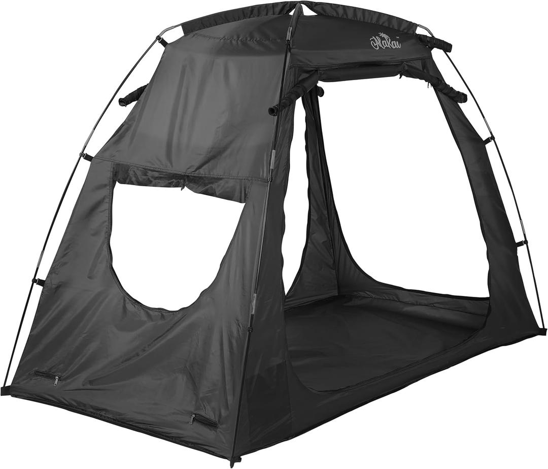 ALAKAI Indoor Portable Bed Tent Light Reducing Canopy  Quick Set-up Breathable and Lightweight Sleeping  Twin Bed Dream Tent for Indoor/Outdoor Use for Kids and Adults