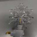 Tuanse 4 Pcs Snowflakes Christmas Night Light Xmas Decoration LED Snowflake Pure White Night Light Plug into Wall with 360 Degree Swivel Plug and ON/Off Switch for Bedroom Living Room Porch