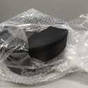 EI 150pcs Black Plastic Plates Frosted Plastic Plate,Premium Heavy Duty Black Plastic Plates,Black Disposable Plates with Plastic Silverware,10.25" Dinner Plates and 7.5" Dessert Plate New Year Party