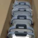 Skroam 5-Packs 36OZ Glass Food Storage Containers with Lids Airtight, Glass Meal Prep Container for Lunch, Pantry Organizers and Storage, Glass Lunch Boxes for Freezer to Oven Safe, Leak Proof