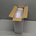 FLOWERCAT 60PCS White Plastic Plates - Heavy Duty White Disposable Plates for Christmas/New Year Party/Wedding -serve for 30 guests Include 30PCS 10.25" & 30PCS 7.5" Plates for Party