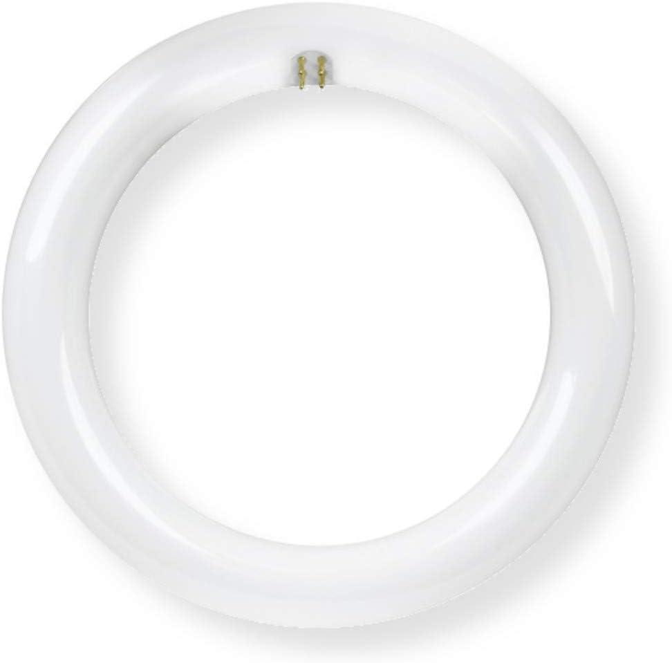 Feit Electric FC8/3CCT/LED Non Dimmable Indoor 8" LED Circline Light Bulb; Warm White, Cool White Or Daylight with A Standard Light Switch; 1400 Lumens, 15 Watt Input Power, 25000 Life Hours, 120V