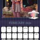 2026 Wednesday Wall Calendar