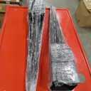 Fence Post Anchor 4''x4'', Heavy Duty Metal, Set of 2, Black Powder Coating, Suitable for Fence, Mailbox, Bird Feeder, Decking, Banner 23"