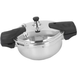 Mini Stainless Steel Pressure Cooker Explosion Proof 1.8L for Gas Stove Induction Cooker
