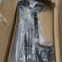 12 Pack  12 inch Black Hidden L Shelf Bracket (1/5 Inch Thicked) Iron Floating Shelf Brackets Rustic Industrial Metal Brackets for Shelf Support