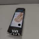 Codream Large Men's Moisturizing Gel Socks Men's Feet Care Ultimate Treatment for Dry Cracked Rough Skin on Feet Pack of 2 Pairs Black US Men 10-15