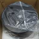 Metal Semi Flush Mount Ceiling Light, 11.6" Black and Gold Industrial Flush Mount, Single Lamp Base Modern Ceiling Light Fixtures for Entryway Hallway Kitchen Laundry Room